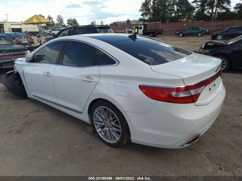 2014 HYUNDAI AZERA LIMITED KMHFH4JG4EA396615