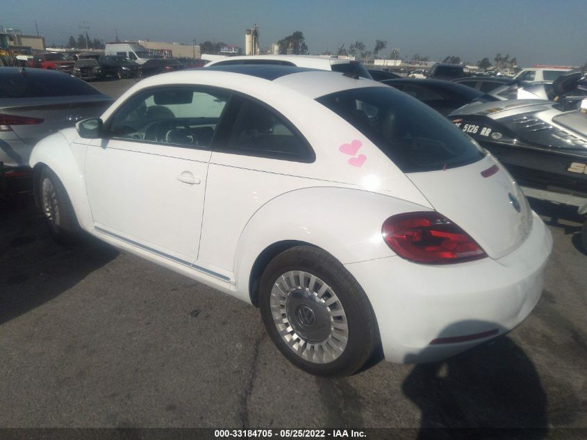 2013 VOLKSWAGEN BEETLE COUPE 2.5L 3VWJX7AT3DM686911