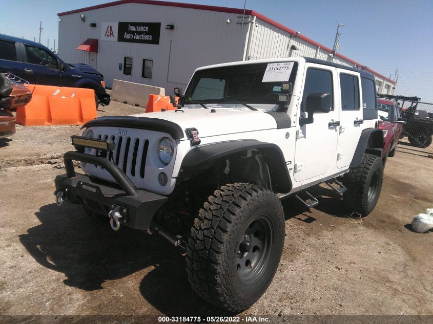 2014 JEEP WRANGLER UNLIMITED SPORT 1C4BJWDG6EL117913