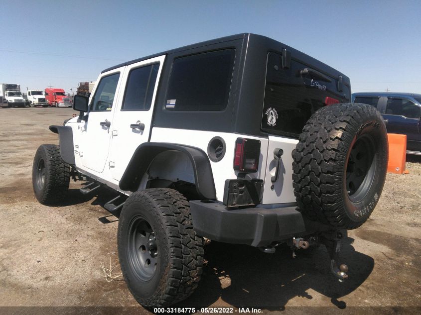 2014 JEEP WRANGLER UNLIMITED SPORT 1C4BJWDG6EL117913