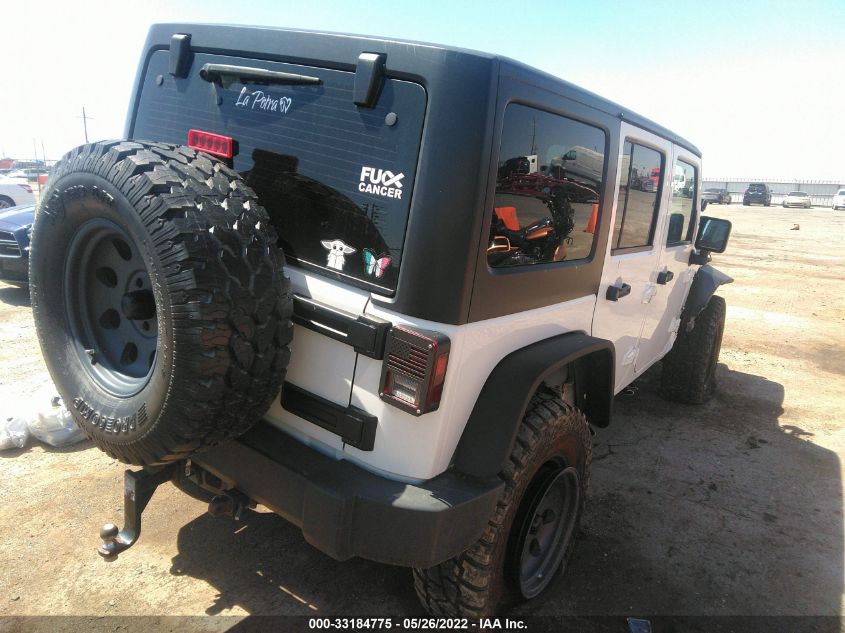 2014 JEEP WRANGLER UNLIMITED SPORT 1C4BJWDG6EL117913