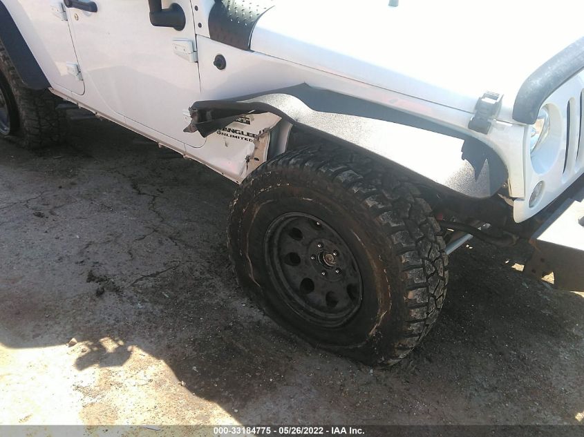 2014 JEEP WRANGLER UNLIMITED SPORT 1C4BJWDG6EL117913