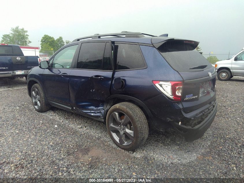 2020 HONDA PASSPORT TOURING 5FNYF8H9XLB008969