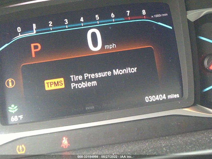 2020 HONDA PASSPORT TOURING 5FNYF8H9XLB008969