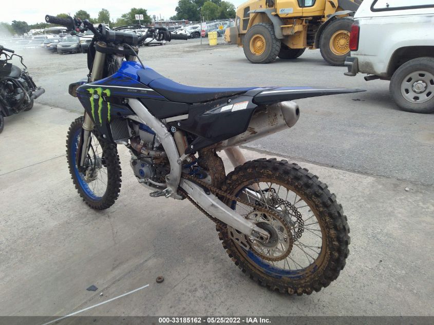 2022 YAMAHA YZ450 F JYACJ26C0NA013299