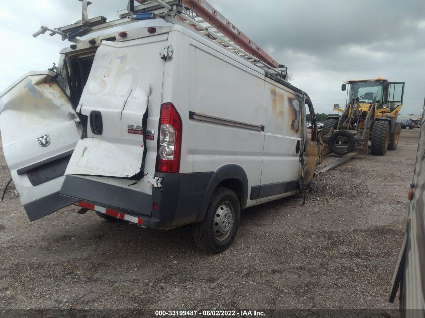 2016 RAM PROMASTER CARGO VAN 3C6TRVAG7GE128367