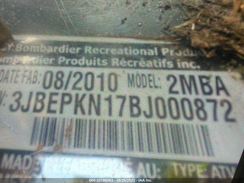 2011 CAN-AM OUTLANDER MAX 800R LTD 3JBEPKN17BJ000872