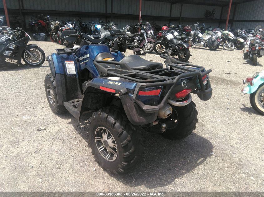 2011 CAN-AM OUTLANDER MAX 800R LTD 3JBEPKN17BJ000872