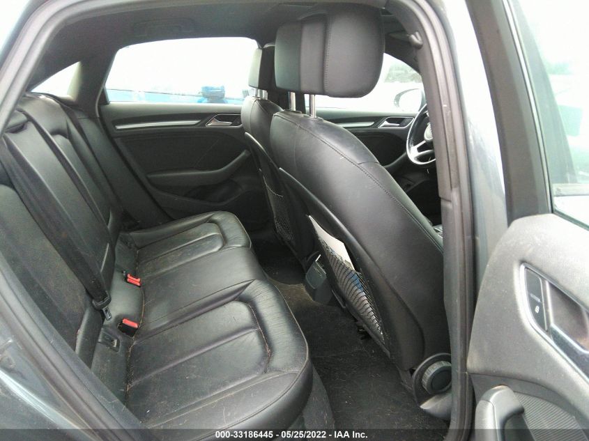 2017 AUDI A3 SEDAN PREMIUM WAUB8GFF2H1020873
