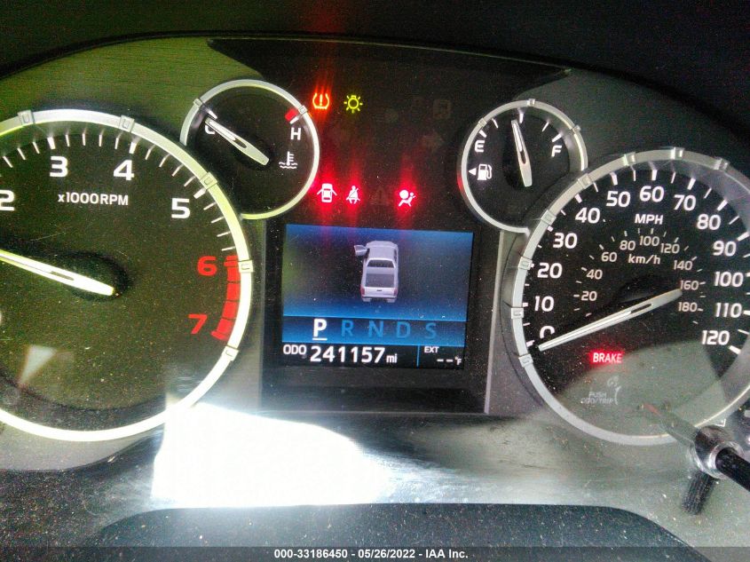 2016 TOYOTA TUNDRA 4WD TRUCK SR5 5TFUW5F19GX498066