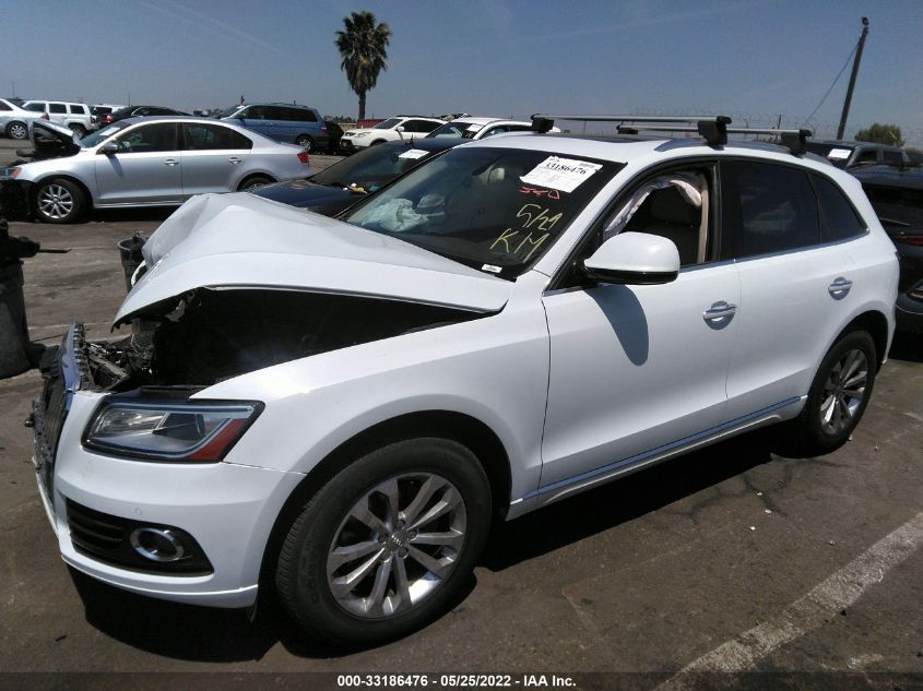 2016 AUDI Q5 PREMIUM PLUS WA1L2AFP0GA018563