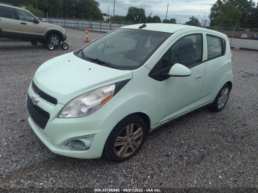 2014 CHEVROLET SPARK LT KL8CD6S91EC490592