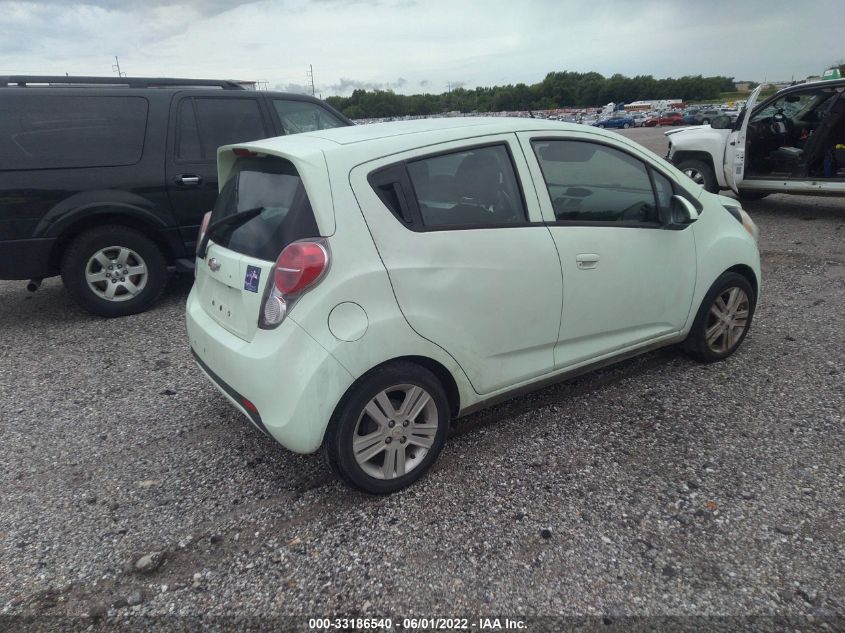 2014 CHEVROLET SPARK LT KL8CD6S91EC490592