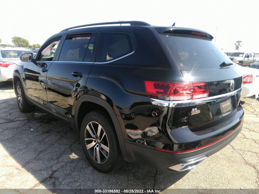 2021 VOLKSWAGEN ATLAS 2.0T SE 1V2DP2CA4MC565447