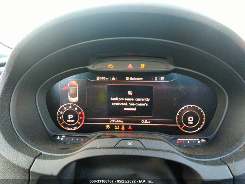 2018 AUDI A3 CABRIOLET PREMIUM PLUS WAU5ULFF2J1089618