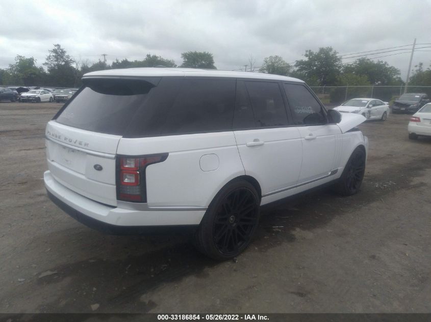 2014 LAND ROVER RANGE ROVER SUPERCHARGED SALGS2TF7EA154493