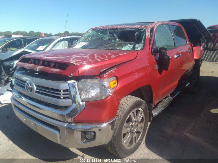 2014 TOYOTA TUNDRA 4WD TRUCK CREWMAX PLATINUM 5TFAW5F11EX395496