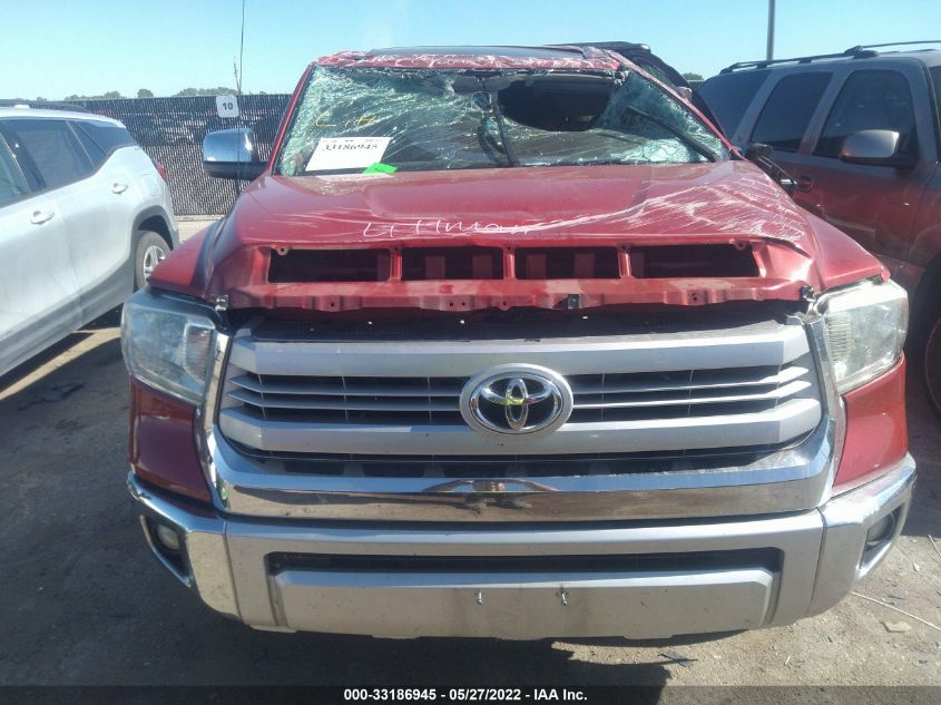 2014 TOYOTA TUNDRA 4WD TRUCK CREWMAX PLATINUM 5TFAW5F11EX395496