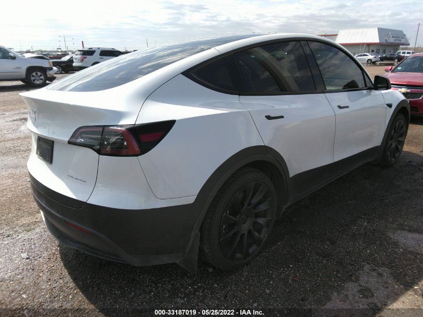 2021 TESLA MODEL Y LONG RANGE 5YJYGAEE7MF228237