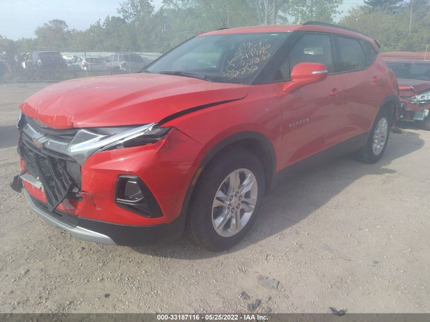 2021 CHEVROLET BLAZER LT 3GNKBHRS1MS549718