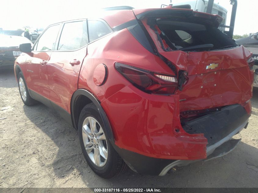 2021 CHEVROLET BLAZER LT 3GNKBHRS1MS549718