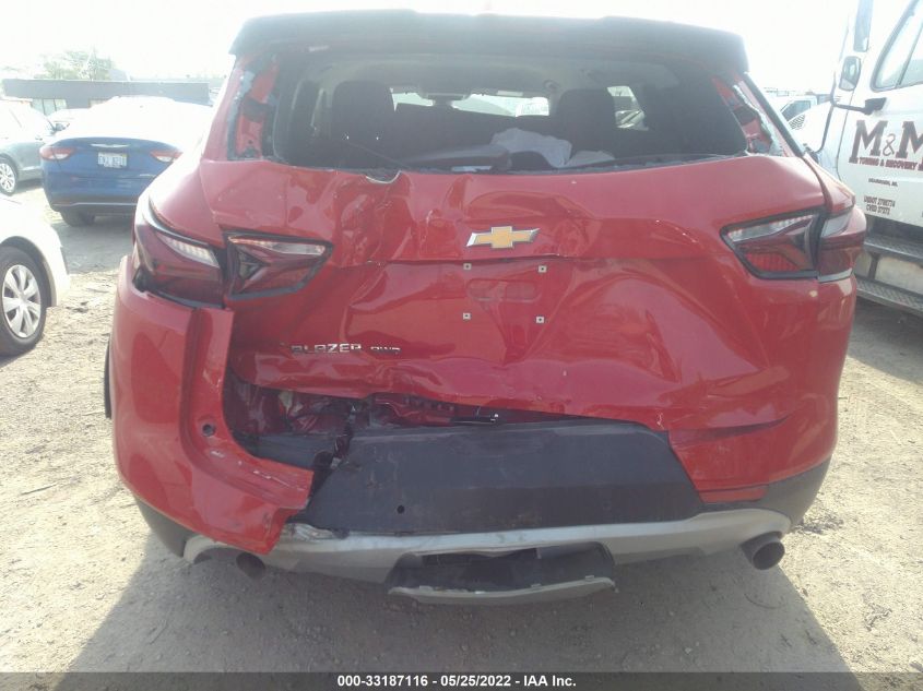 2021 CHEVROLET BLAZER LT 3GNKBHRS1MS549718