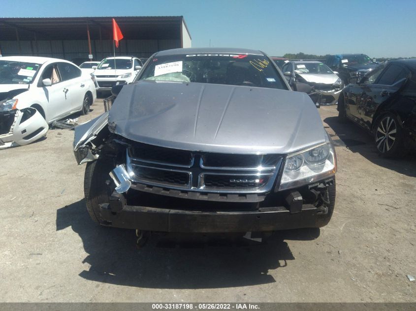 2013 DODGE AVENGER SE 1C3CDZAB6DN622377
