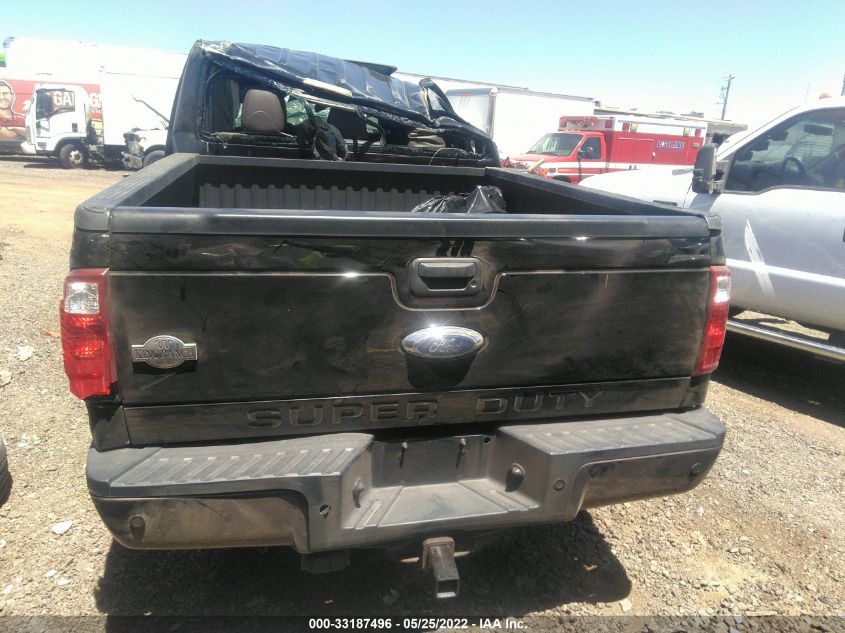 2016 FORD SUPER DUTY F-250 SRW LARIAT/PLATINUM 1FT7W2BTXGEA27171