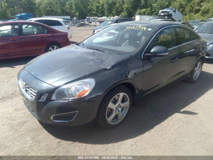 2013 VOLVO S60 T5 YV1612FH8D2193504
