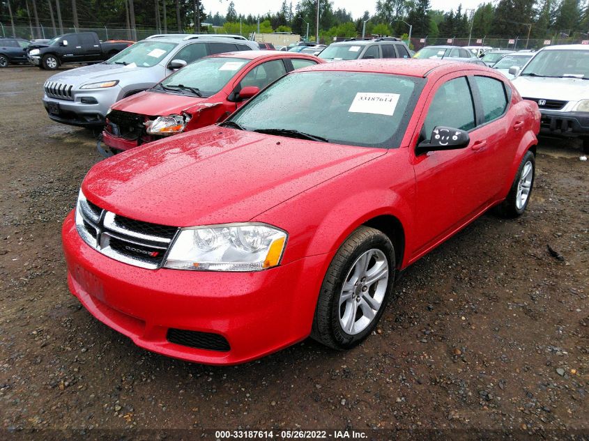 2014 DODGE AVENGER SE 1C3CDZABXEN129464