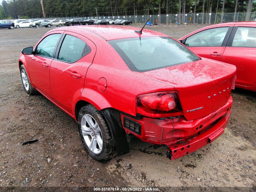 2014 DODGE AVENGER SE 1C3CDZABXEN129464