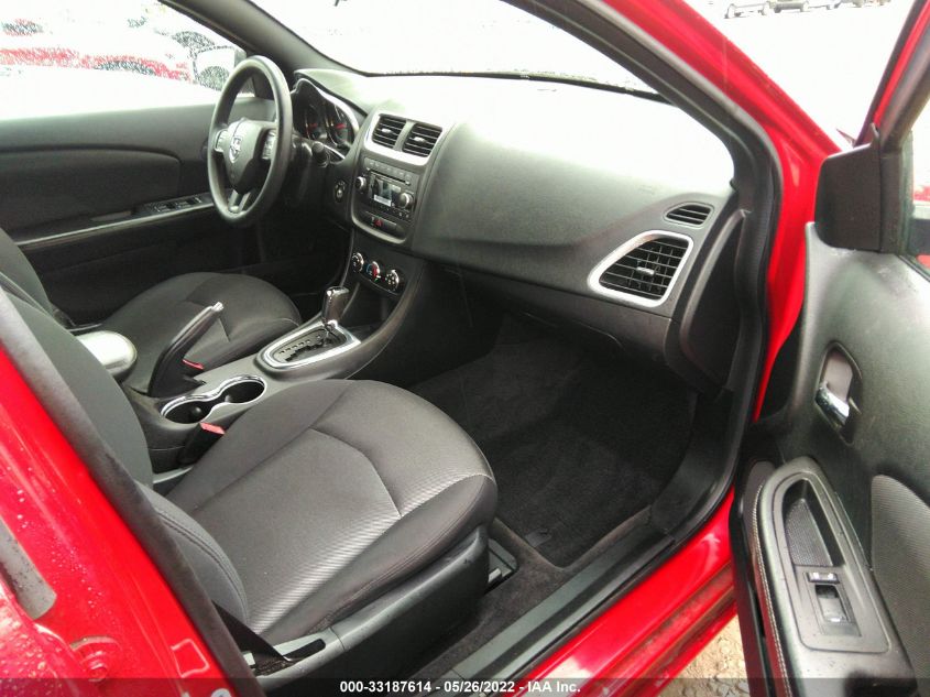 2014 DODGE AVENGER SE 1C3CDZABXEN129464