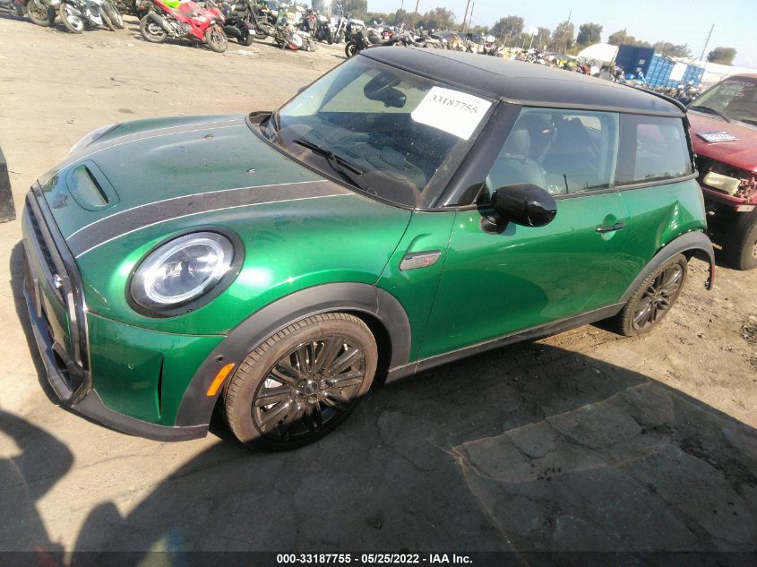2022 MINI HARDTOP 2 DOOR COOPER S WMW53DH0XN2R51551