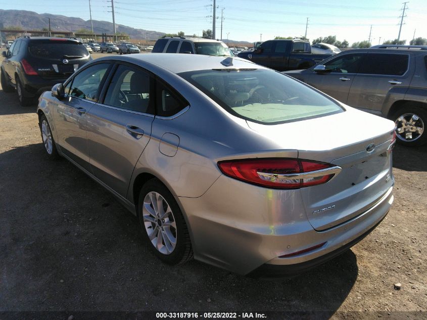 2020 Ford Fusion - 3FA6P0LU7LR191740