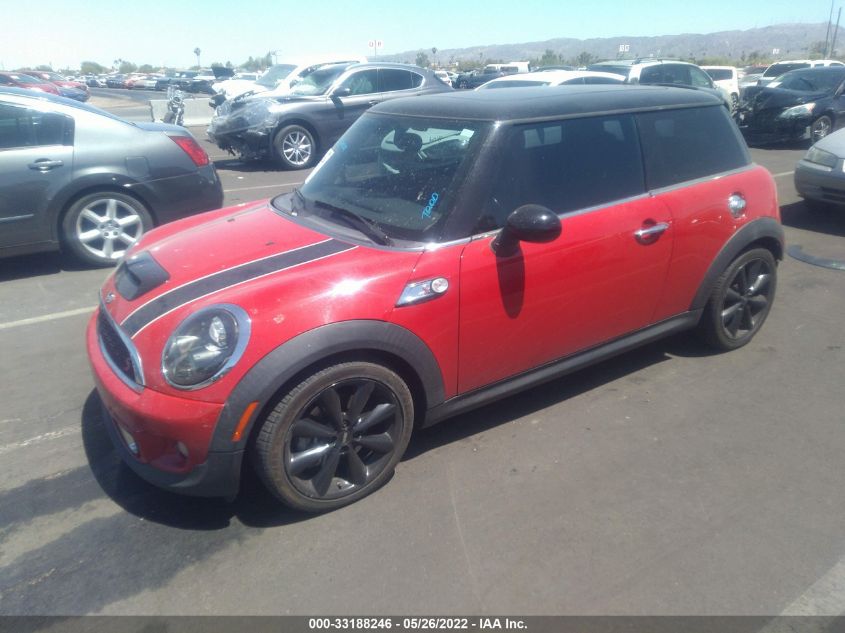 2013 MINI COOPER HARDTOP S WMWSV3C52DT476013
