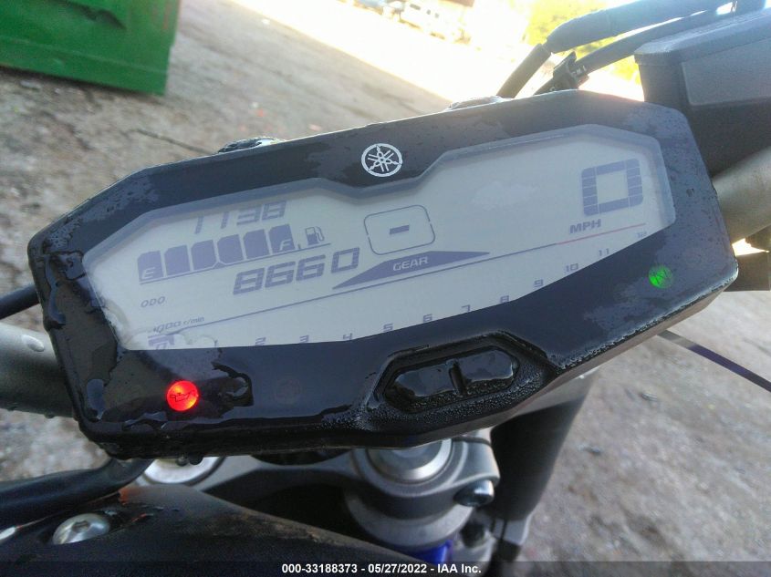 2016 YAMAHA FZ07 JYARM06E1GA006596