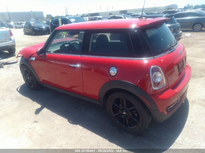 2013 MINI COOPER HARDTOP S WMWSV3C55DT475924