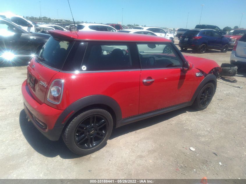 2013 MINI COOPER HARDTOP S WMWSV3C55DT475924