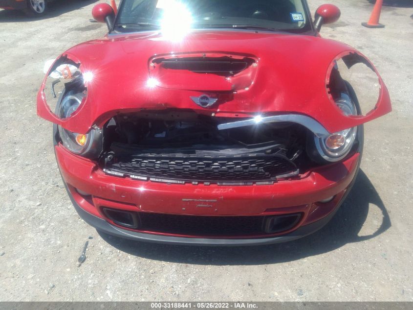 2013 MINI COOPER HARDTOP S WMWSV3C55DT475924