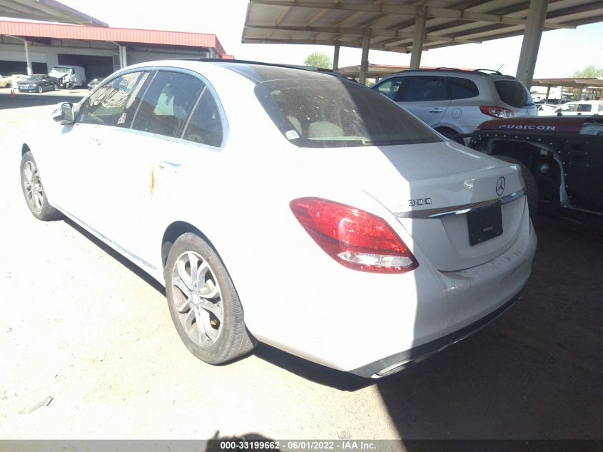 2016 MERCEDES-BENZ C-CLASS C 300 55SWF4KB1GU133598