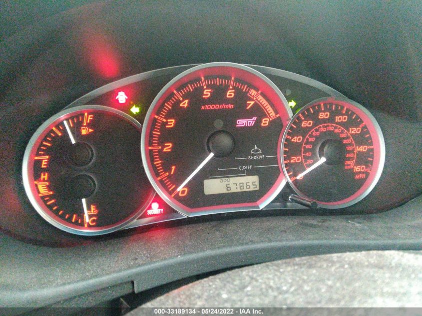 2014 SUBARU IMPREZA WAGON WRX WRX STI JF1GR8H67EL244073