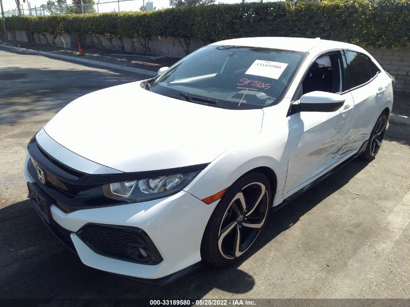 2017 HONDA CIVIC HATCHBACK SPORT SHHFK7H47HU426543
