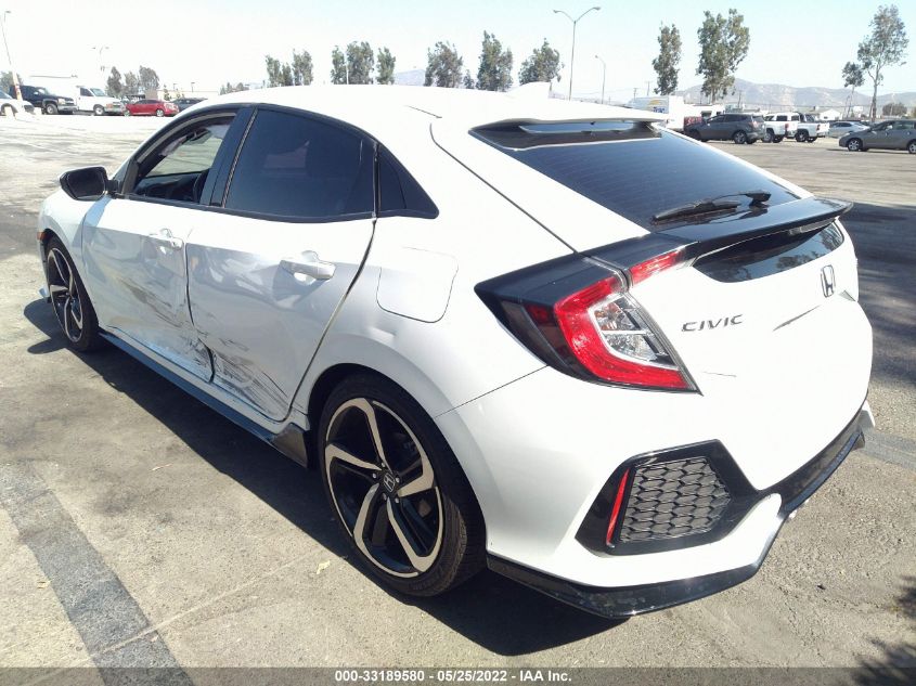 2017 HONDA CIVIC HATCHBACK SPORT SHHFK7H47HU426543