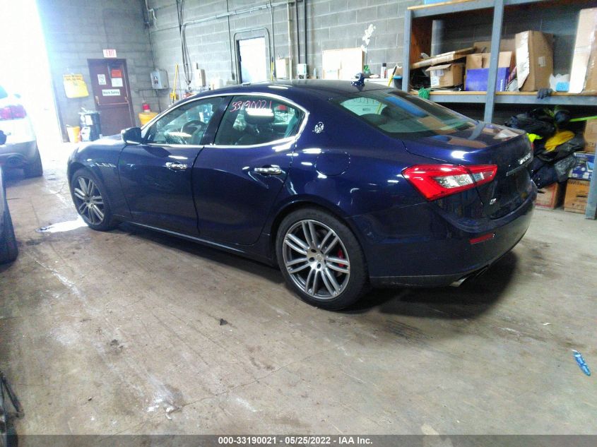 2016 MASERATI GHIBLI S Q4 ZAM57RTA9G1183845