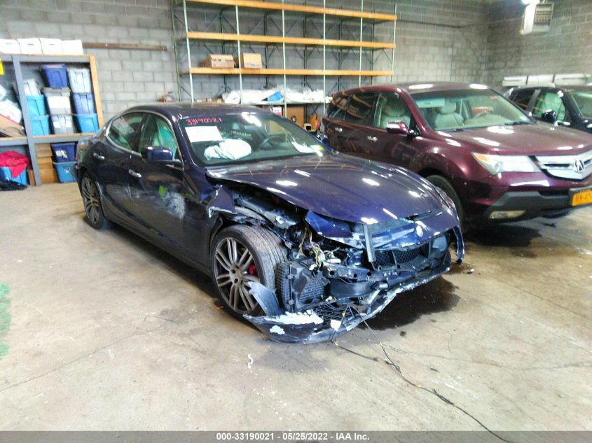2016 MASERATI GHIBLI S Q4 ZAM57RTA9G1183845