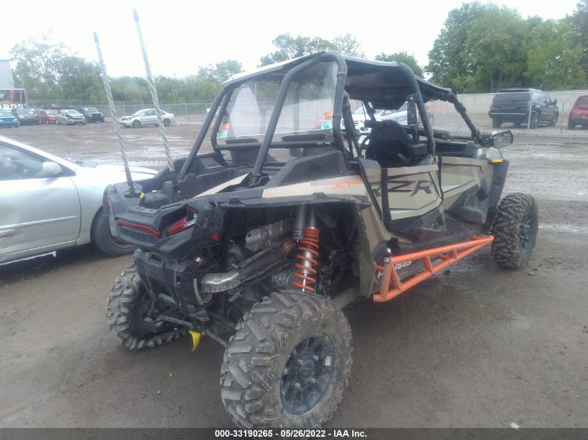 2021 POLARIS RZR XP 4 TURBO 3NSN4E922MF578201