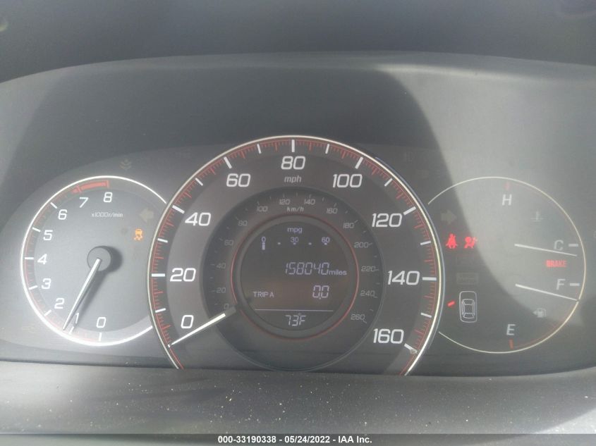 2013 HONDA ACCORD CPE EX-L 1HGCT2A89DA008264