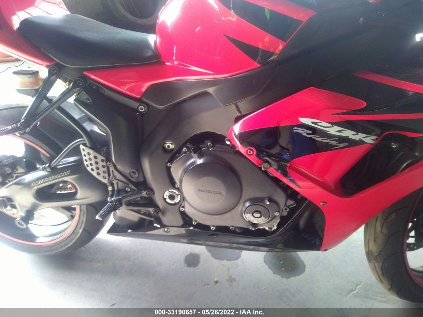 2007 HONDA CBR1000 RR JH2SC57047M304624