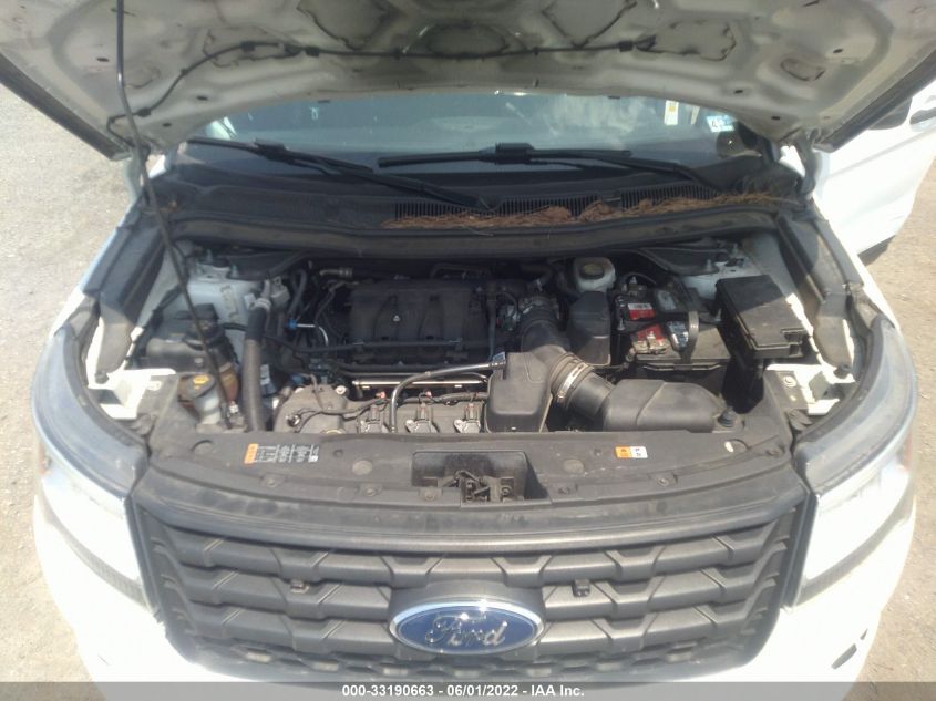2016 FORD UTILITY POLICE 1FM5K8AR6GGA78470