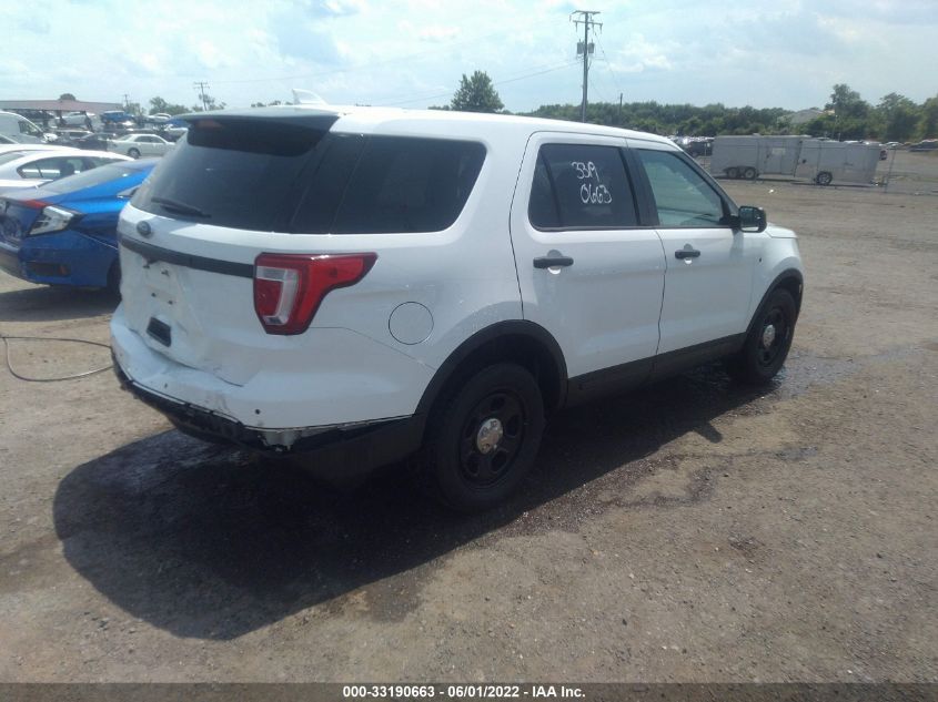 2016 FORD UTILITY POLICE 1FM5K8AR6GGA78470
